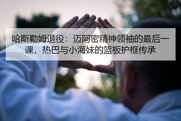 哈斯勒姆退役：迈阿密精神领袖的最后一课，热巴与小海妹的篮板护框传承